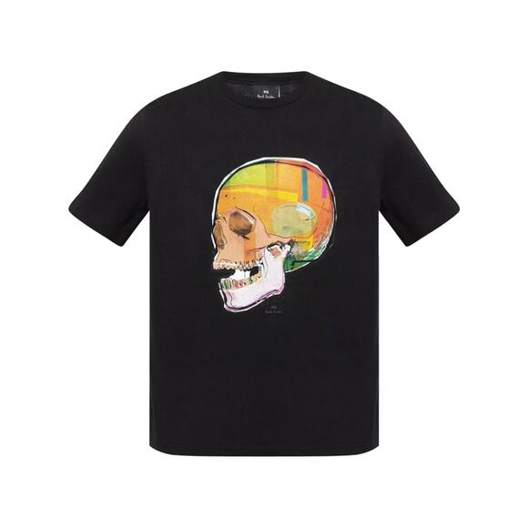 PS Paul Smith Men's Skull Graphic Tee Black, Size S 0555 - Picture 1 of 5